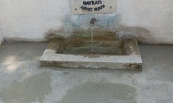 70 Yıllık tarihi hayratın suyu yeniden canlandırıldı!