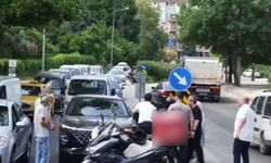 Bursa’da yol verme kavgası kamerada