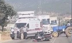 Hatay’da motosikletler çarpıştı