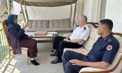 Kırşehir'de Şehit Ailelerinin kapısı çalınmaya devam ediyor