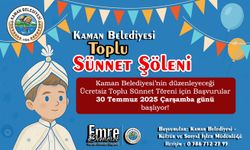 Kaman’da sünnet şöleni heyecanı
