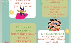 Kırşehir’de yaz tatili kütüphanede geçiyor