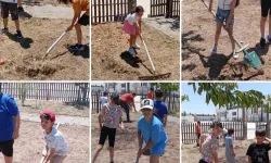 Kırşehir Bil Koleji’nde minik eller toprakla buluştu!