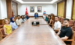 Yarınların temsilcileri Kırşehir Valiliği'nde buluştu