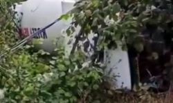 Kontrolden Çıkan Araç Tarlaya Uçtu