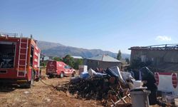 Doğanşehir’de Çatı Yangını Korkuttu
