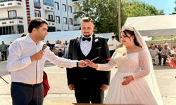 Demirci, İlayda ve Tarık’ın nikahını kıydı