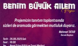 Aile Yılı’ndan ilhama alan proje tanıtılacak!
