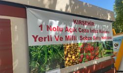 Cezaevi bahçesinden çıkan doğal sebzeler Kırşehir halkıyla buluşuyor