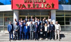Demiryürek, şehit ve gazi temsilcilerini ağırladı