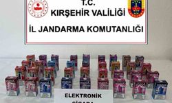 Kırşehir’de kaçak elektronik sigara operasyonu