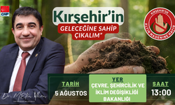 Kırşehir’in geleceği için Başkentte ses yükselecek!