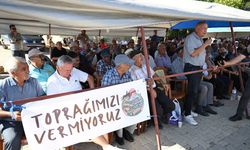 Karahıdır’dan ortak ses yükseldi: “Toprağımızı vermiyoruz”