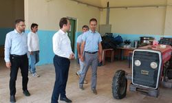 Kaymakam Tok, eğitim kurumunda incelemelerde bulundu