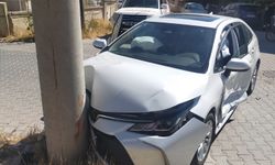 Kırşehir’de dört yol kavşağında kaza