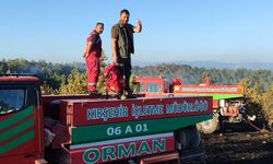 Kırşehir Orman İşletme ekipleri Sinop’ta alevlere karşı mücadele ediyor
