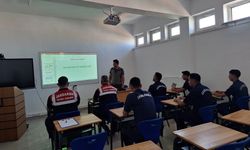Jandarma personeline kara avcılığı eğitimi verildi