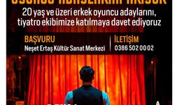 Kırşehir’de tiyatro sahnesinin yeni yıldızları aranıyor