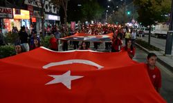 Kırşehir’de zafer yürüyüşü: Yüzlerce kişi tek yürek oldu