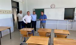 Mucur'da  okul hazırlıkları yerinde denetlendi
