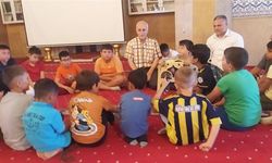 Müftü Başkan, yaz Kur’an kursu öğrencileriyle buluştu