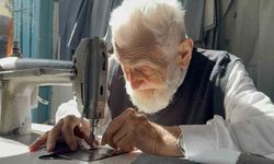 Usta eller 75 yıldır gözlüksüz dikiş atıyor