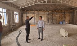 İlçe Müdürü Doğan, projeyi yerinde denetledi