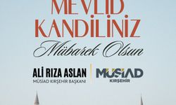MÜSİAD Kırşehir’den Kandil Mesajı