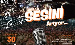 Kaman CevizFest’te ses yarışması başlıyor!