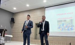 Kırşehir Bil Koleji’nde  kurallar öğrencilere anlatıldı
