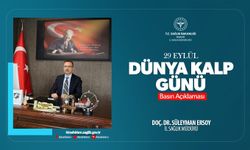 Ersoy’dan Dünya Kalp Günü uyarısı