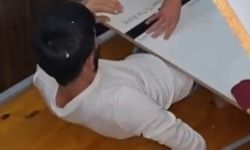 Polis operasyonu sonrası aranan şahıs yatak altında bulundu