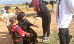 Çiçekdağı’nda mevsimlik tarım işçilerine sağlık taraması yapıldı