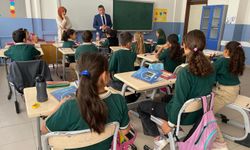 İlçe Müdürü Pınar öğrencilerle buluştu