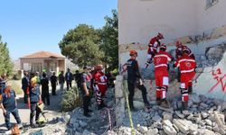 Kırşehir AFAD Ekipleri, Kayseri deprem tatbikatında görev aldı