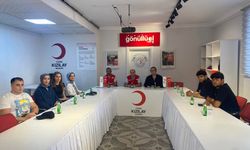 Kırşehir’de Genç Kızılay ve il başkanı bir araya geldi