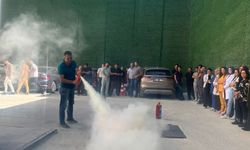 Mucur Devlet Hastanesi afet ve yangın tatbikatı düzenledi