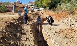 Özbağ’da doğal gaz sevinci başladı