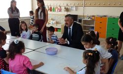 Sağlam, öğrenciler ve öğretmenlerle buluştu