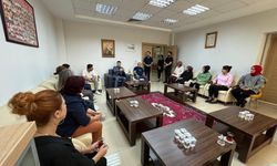 Sağlam, personellerle bir araya gelerek, birlik ve beraberlik vurgusu yaptı