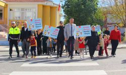 Çiçekdağı’nda miniklere trafik bilinci eğitimi