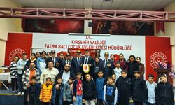 Kırşehir’de Gaziler, çocuklarla bir araya geldi