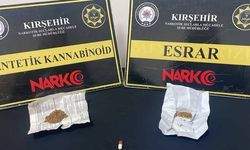 Kırşehir Polisi yasaklı maddeye geçit vermiyor!