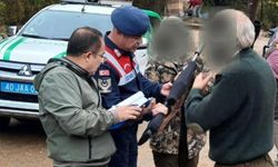 Kırşehir Kaman’da 4 kaçak avcıya para cezası
