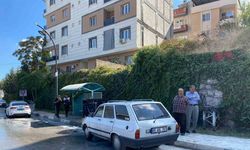 Hareket halindeki araç alev aldı
