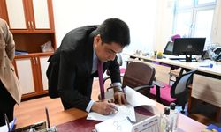 Baran Genç mazbatasını aldı