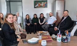 Başkan ve akademisyenler sanat ve eğitim üzerine görüşmede buluştu