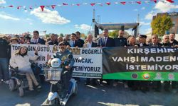 Kırşehir’de madene karşı ses yükseldi!