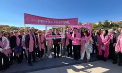 Erken teşhis için Kırşehir pembeye büründü: Festival coşkuyla başladı