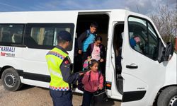 Jandarma görev başında: Öğrenciler güvende!